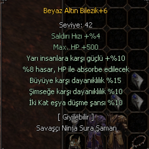  10 yarı 15 büyü beyaz altın bilezik